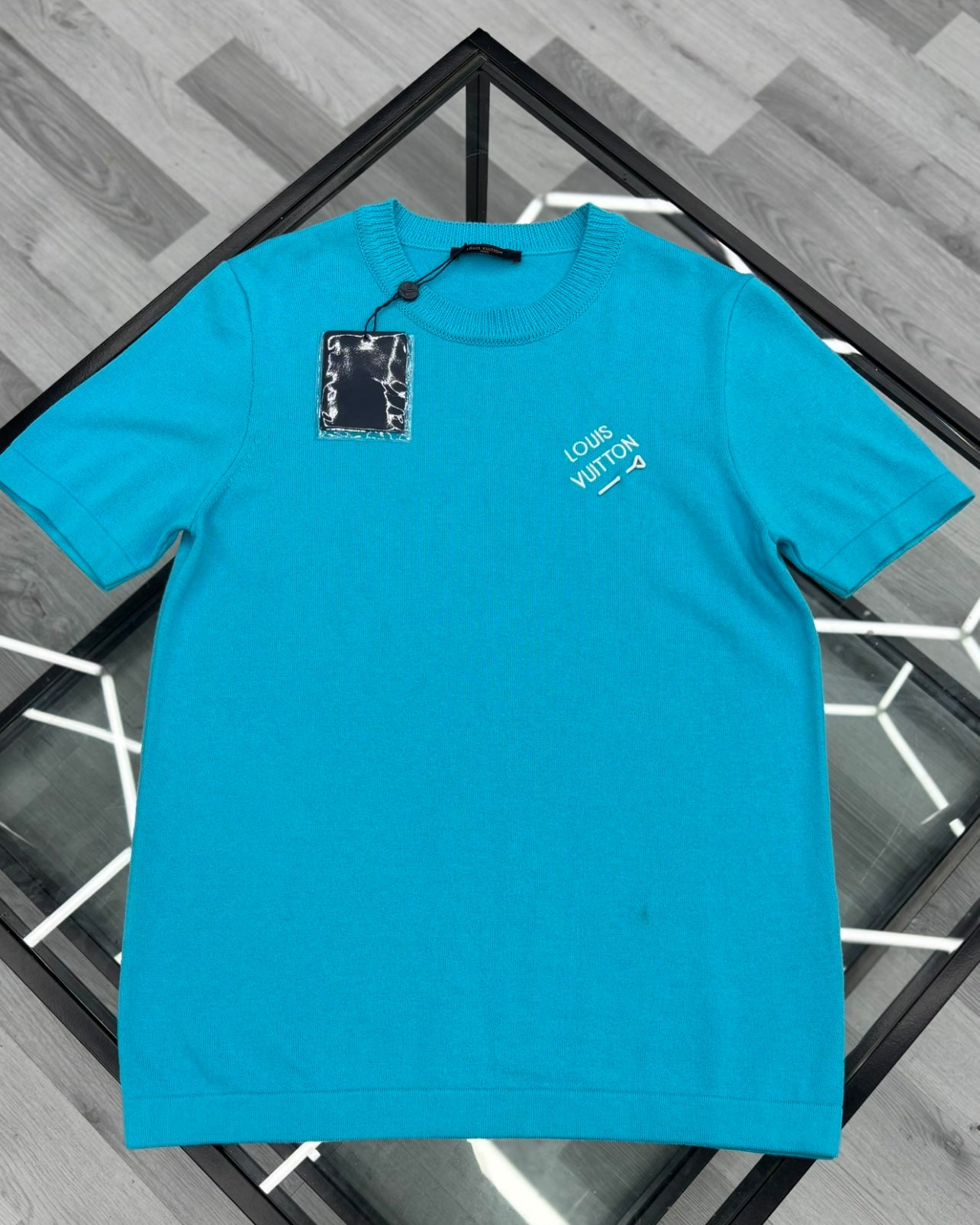 Louis Vuitton Blue Signature T Shirt