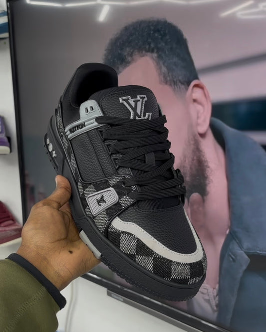 Louis Vuitton LV Damier Denim Black Trainers