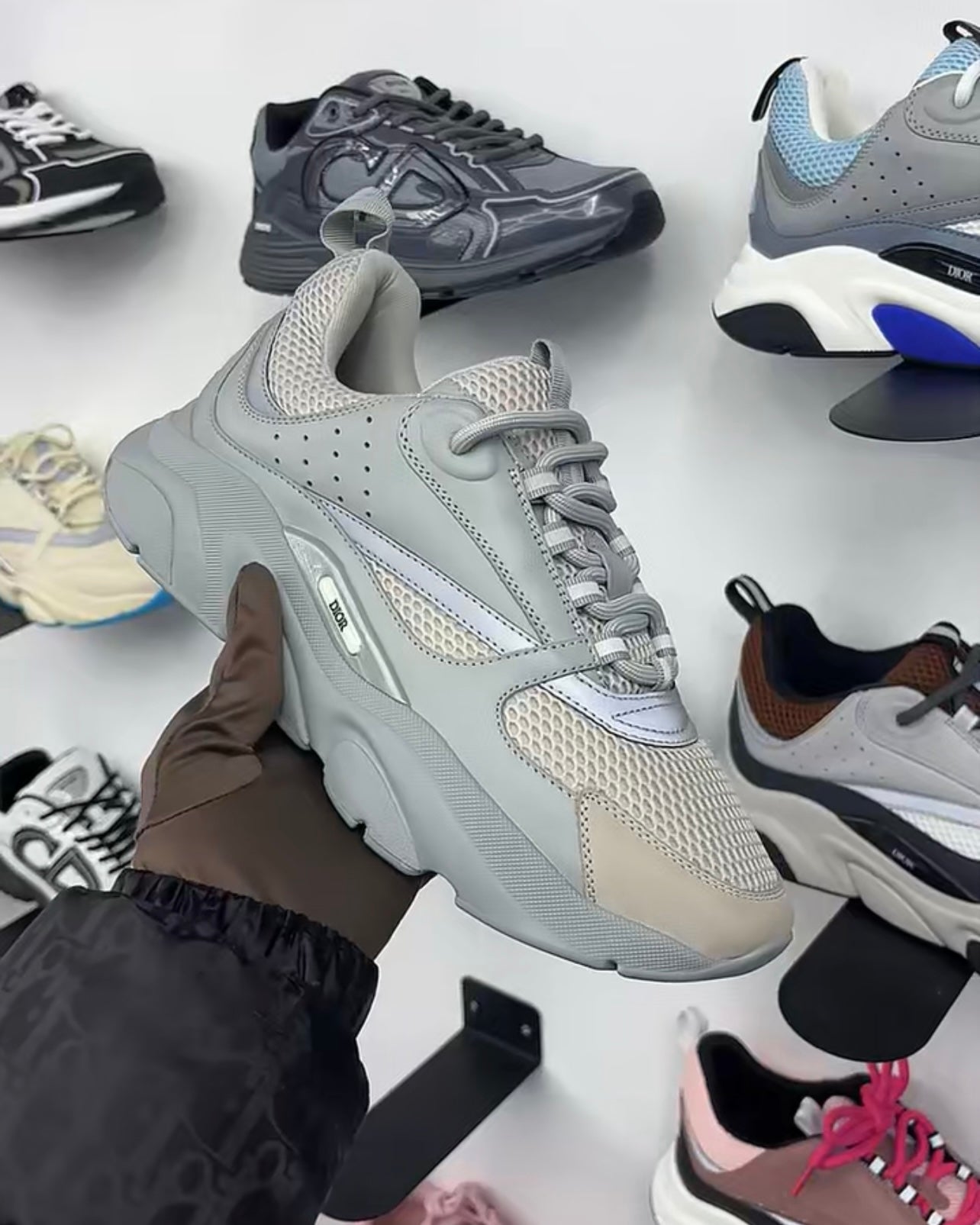 Dior B22 Grey Sneaker