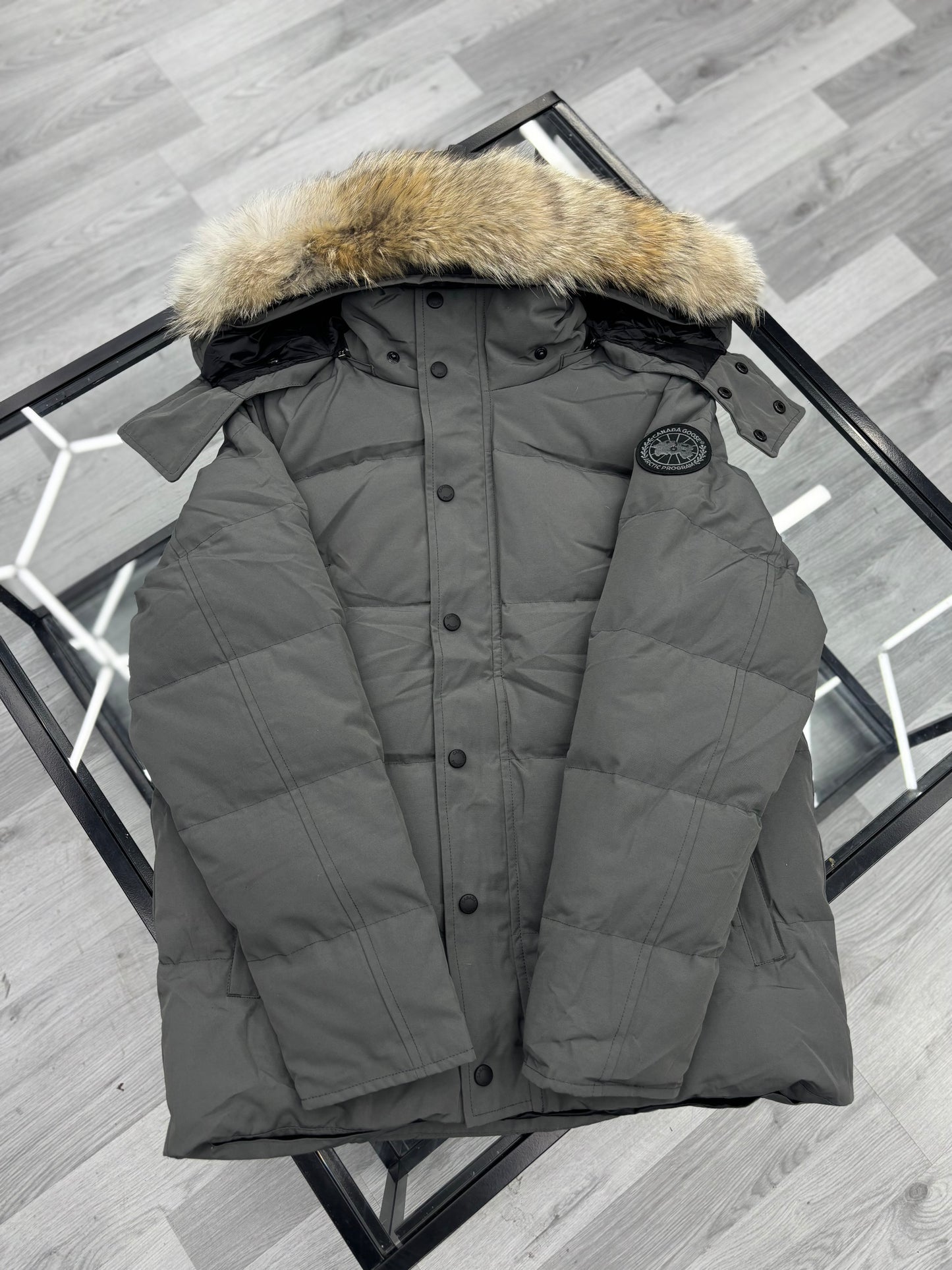 Canada Goose Black Badge Wyndham Jacket Grey