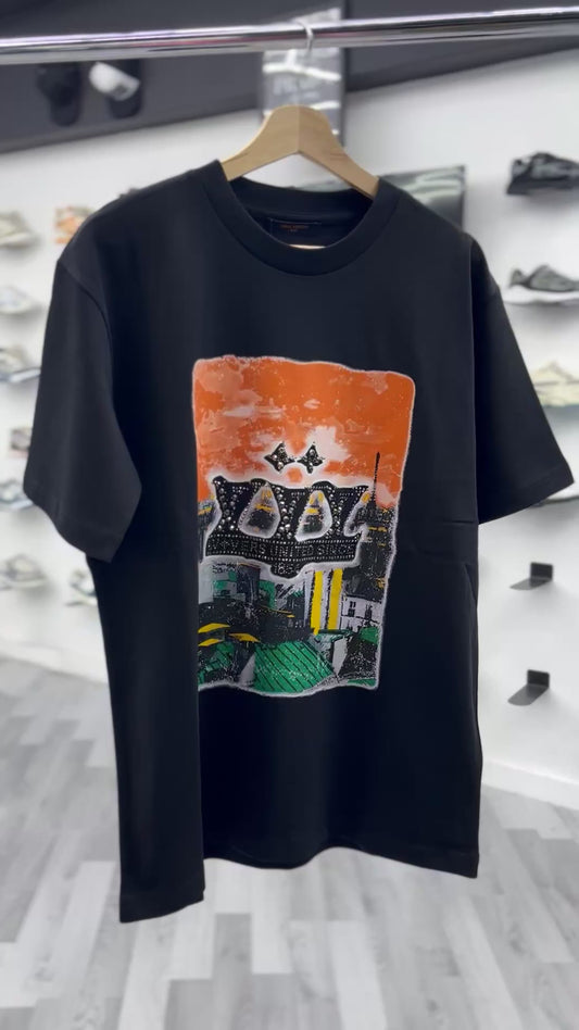 Lv Lovers Tee Black
