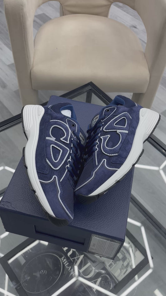 B30 Countdown Sneakers (Suede Blue)