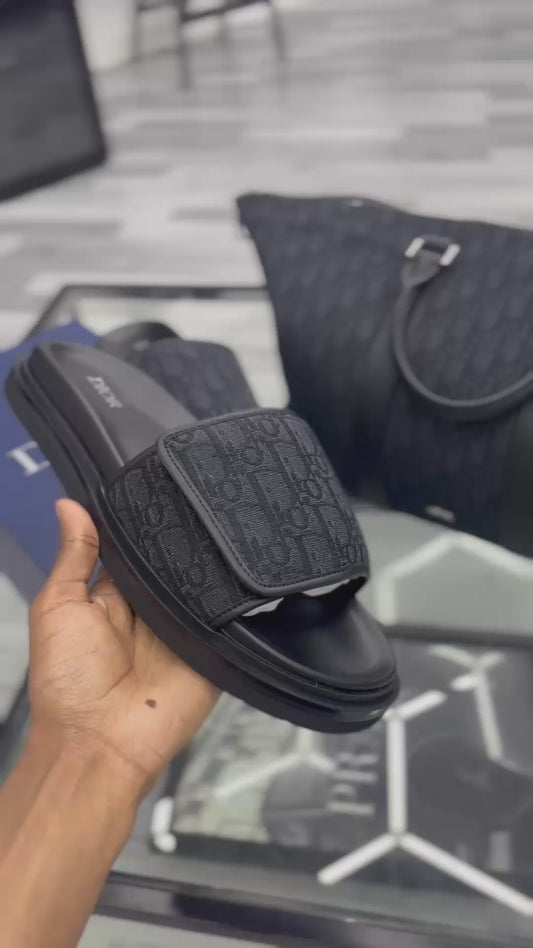 Dior Aqua Sliders Black