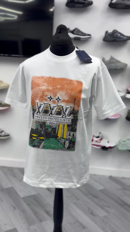 LV Lovers Tee White